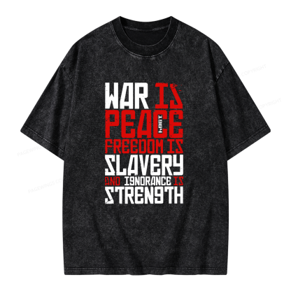 Pagewings Dystopian Lover Unisex Washed T-shirt