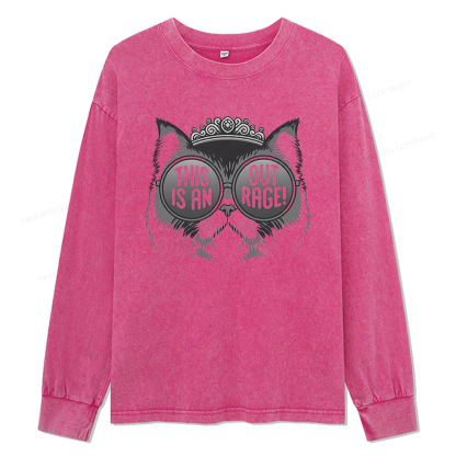 Pagewings Read Sci-Fi Book Unisex Washed Long Sleeve T-shirt