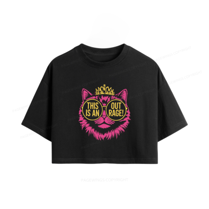 Pagewings Sci-Fi Bookish Women Crop Tops