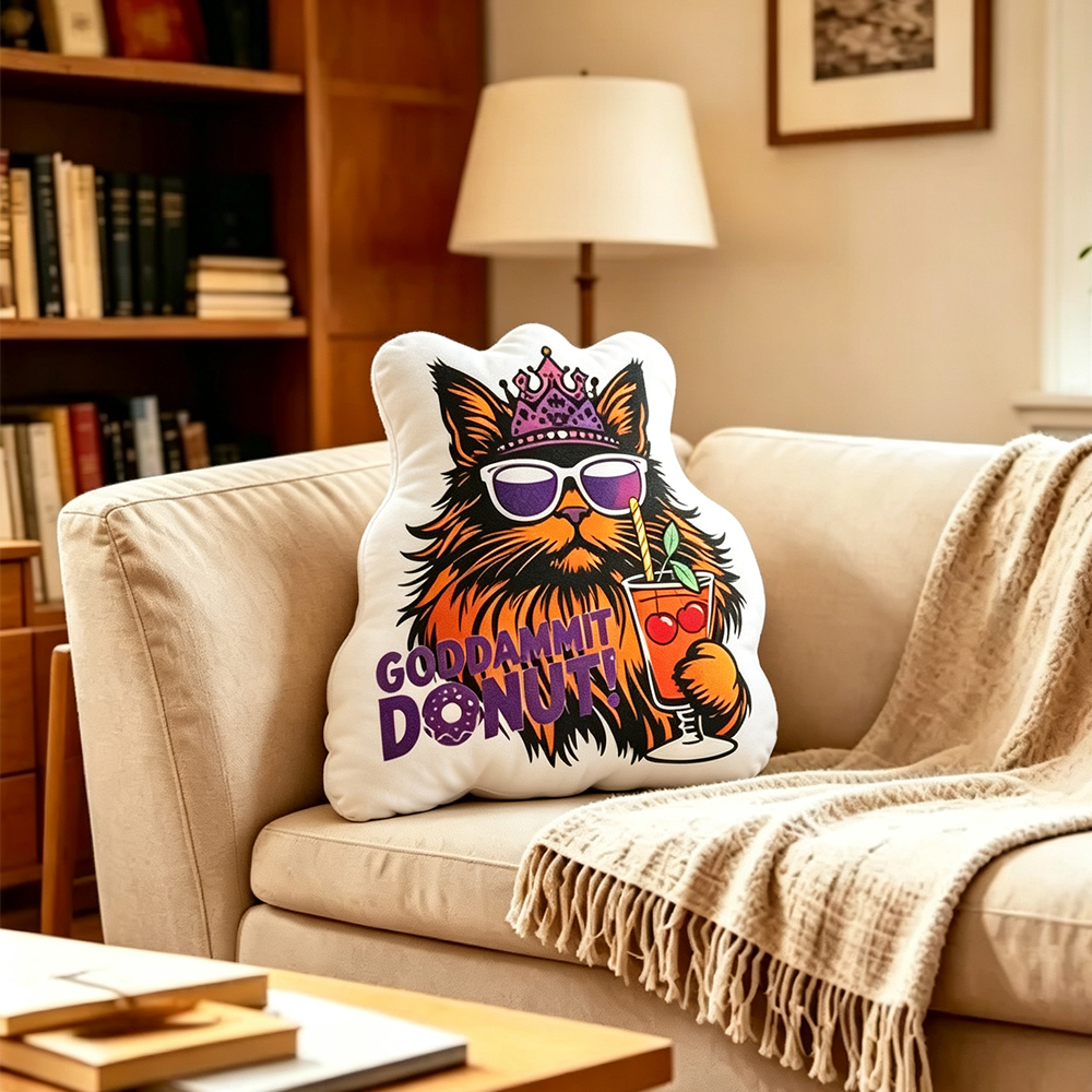 Pagewings Sci Fi Lover Shaped Throw Pillow