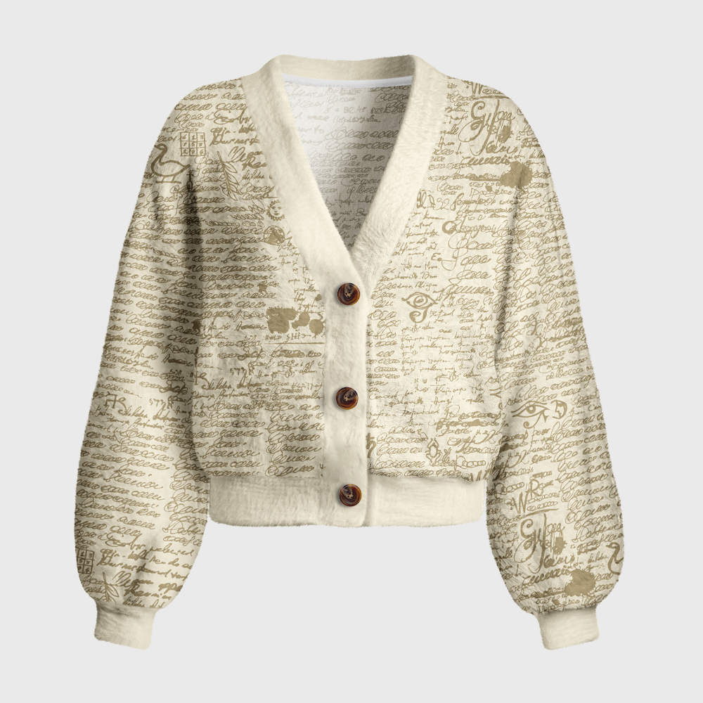 Pagewings Book Lover Women's Cardigan Sweater