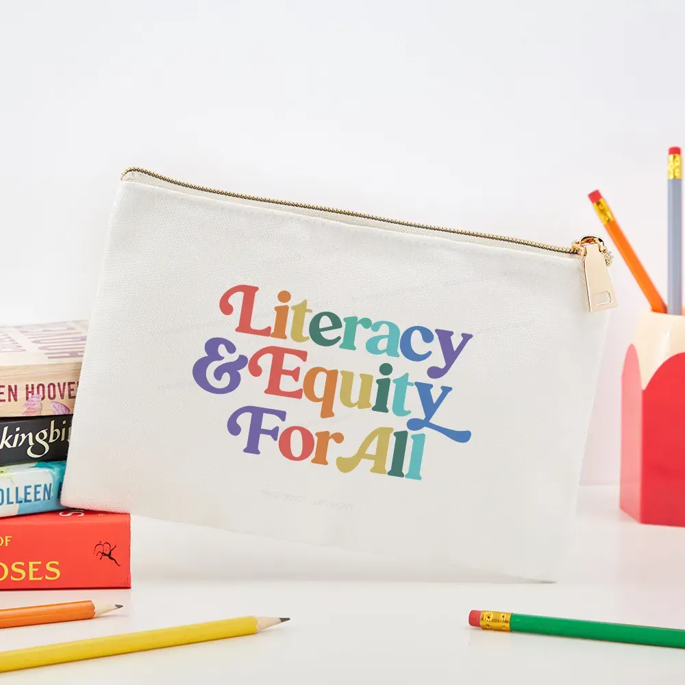 Pagewings Literacy & Equity For All Pouch