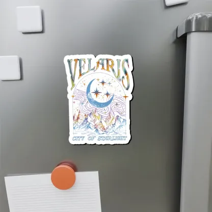 Pagewings Velaris City Of Starlight ACOTAR Fridge Magnet