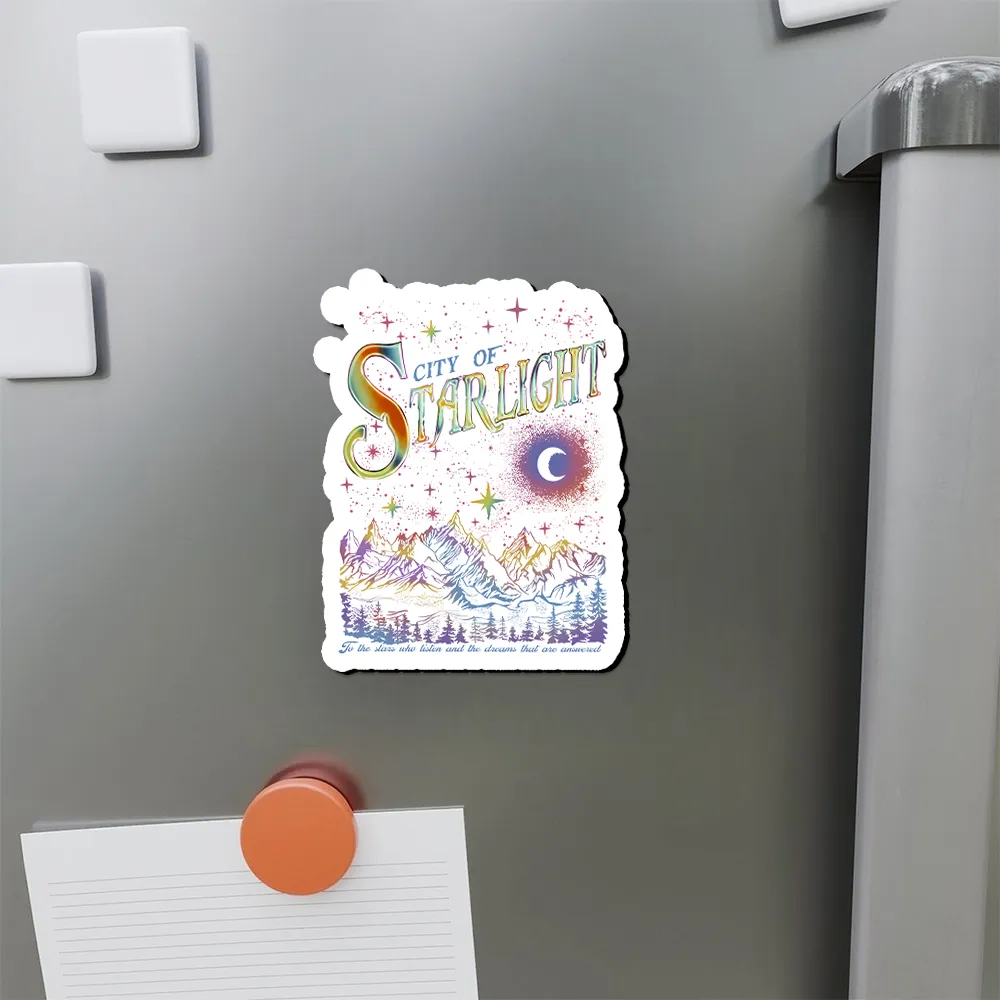 Pagewings Velaris City Of Starlight ACOTAR Fridge Magnet