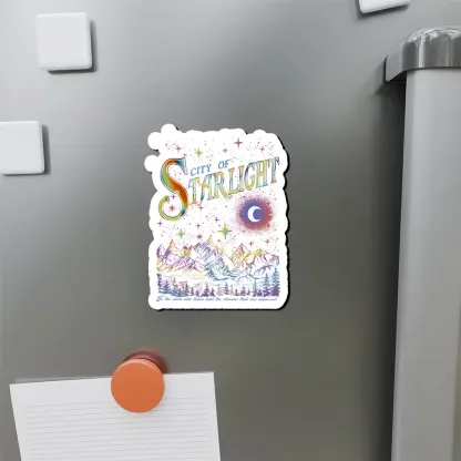 Pagewings Velaris City Of Starlight ACOTAR Fridge Magnet