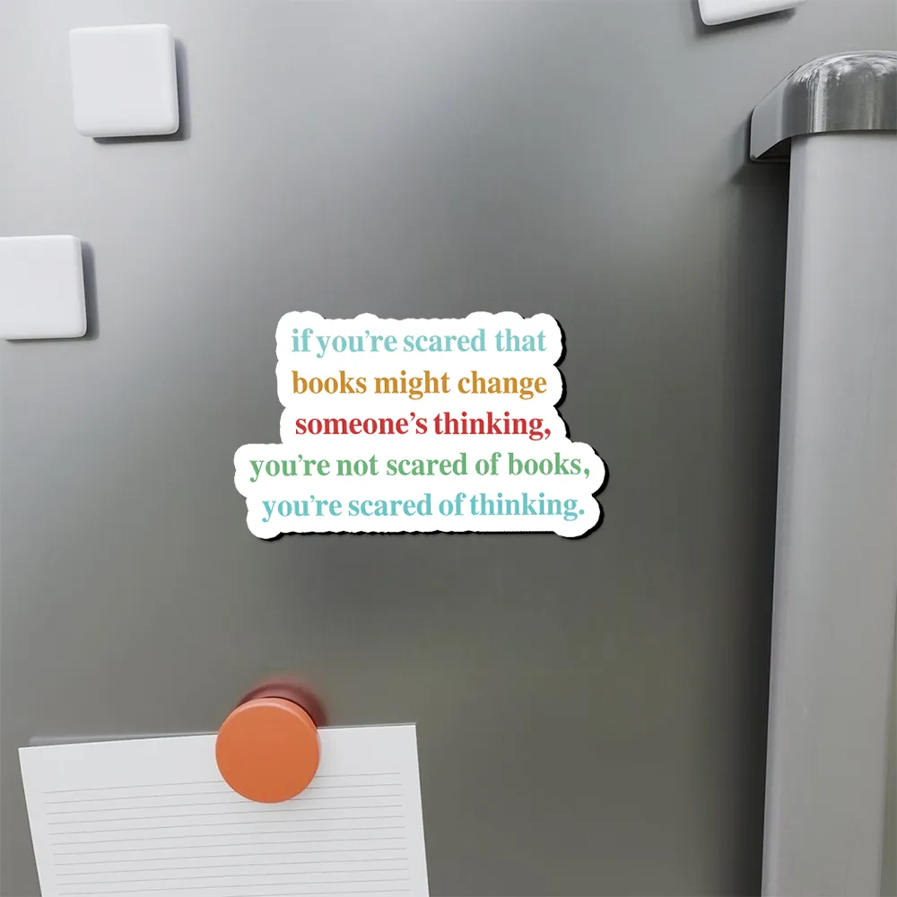 Pagewings Censorship Social Justice Fridge Magnet