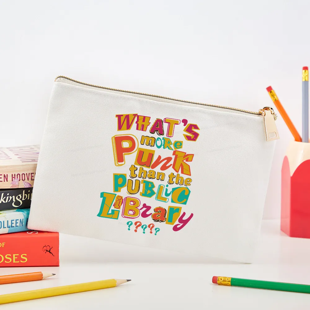 Pagewings What’s More Punk Than The Public Library Pouch
