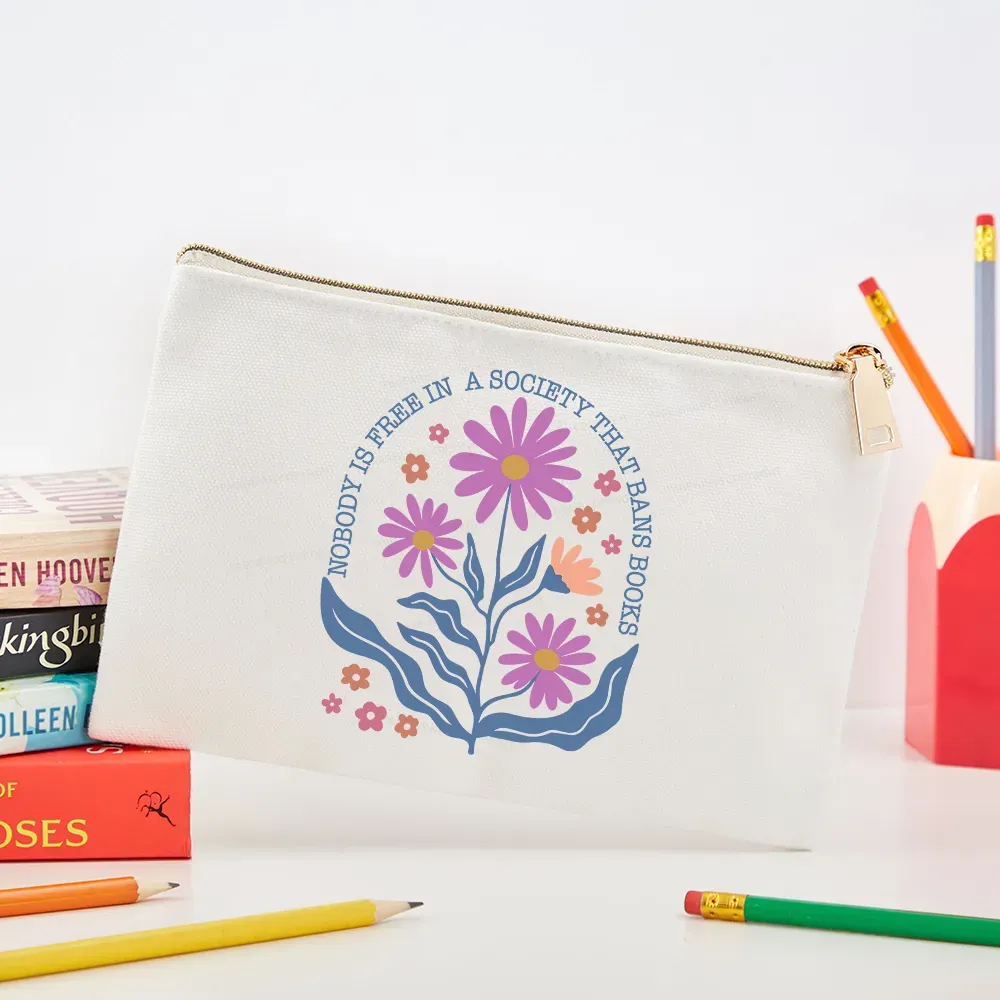Pagewings Read Banned Books, Social Justice Gift Pouch