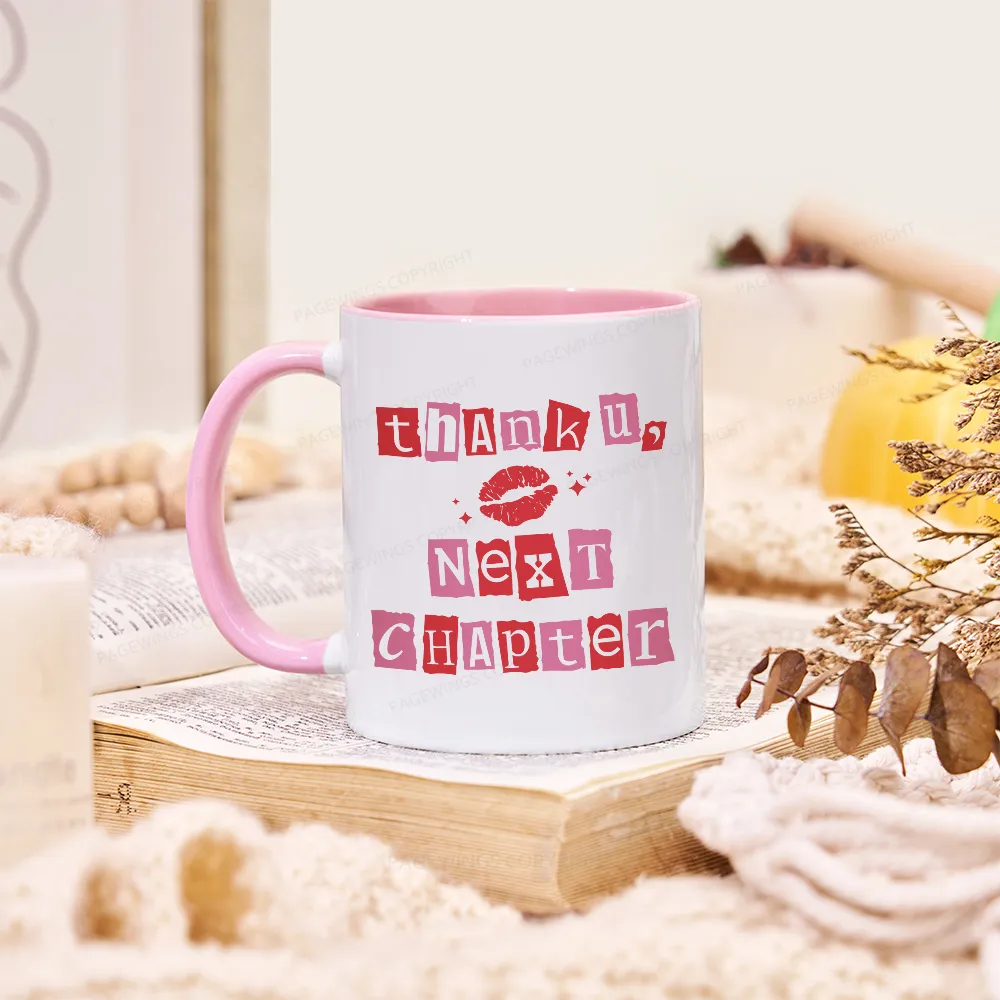 Pagewings Thanku Next Chapter Mug