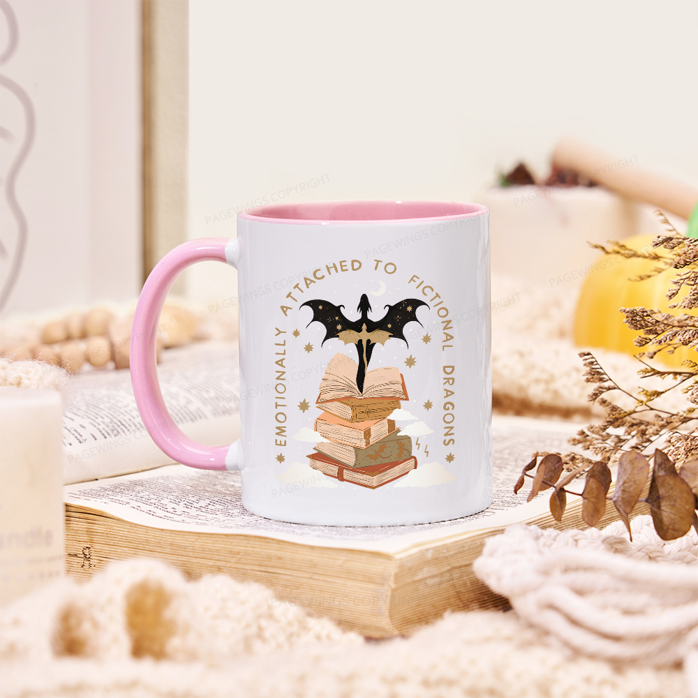 Pagewing Fantasy Romance Reader Gift Romantacy Mug