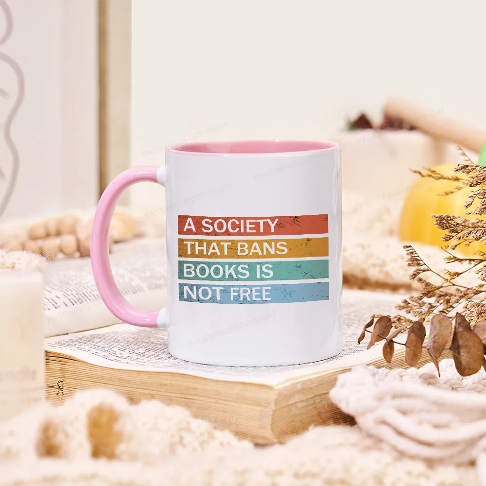 Pagewings Banned Books Shirt, Read Banned Books Mug