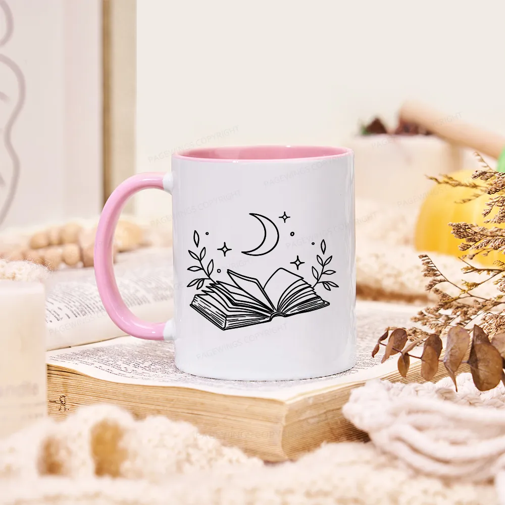 Pagewings Comfort Colors Read Books Be Kind Stay Weird Mug