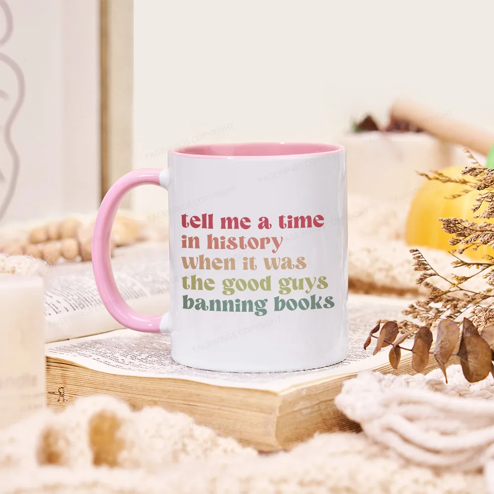 Pagewings Tell Me a Time in History Mug