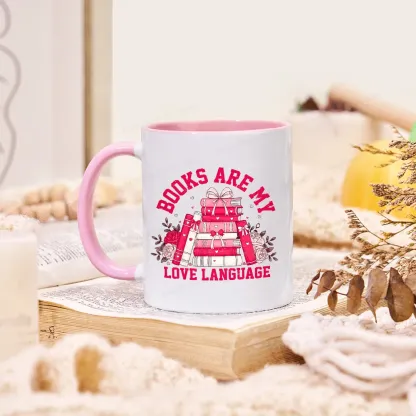 Pagewings Books Are My Love Language Mug