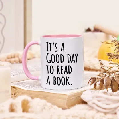 Pagewings It's A Good Day To Read A Book Mug