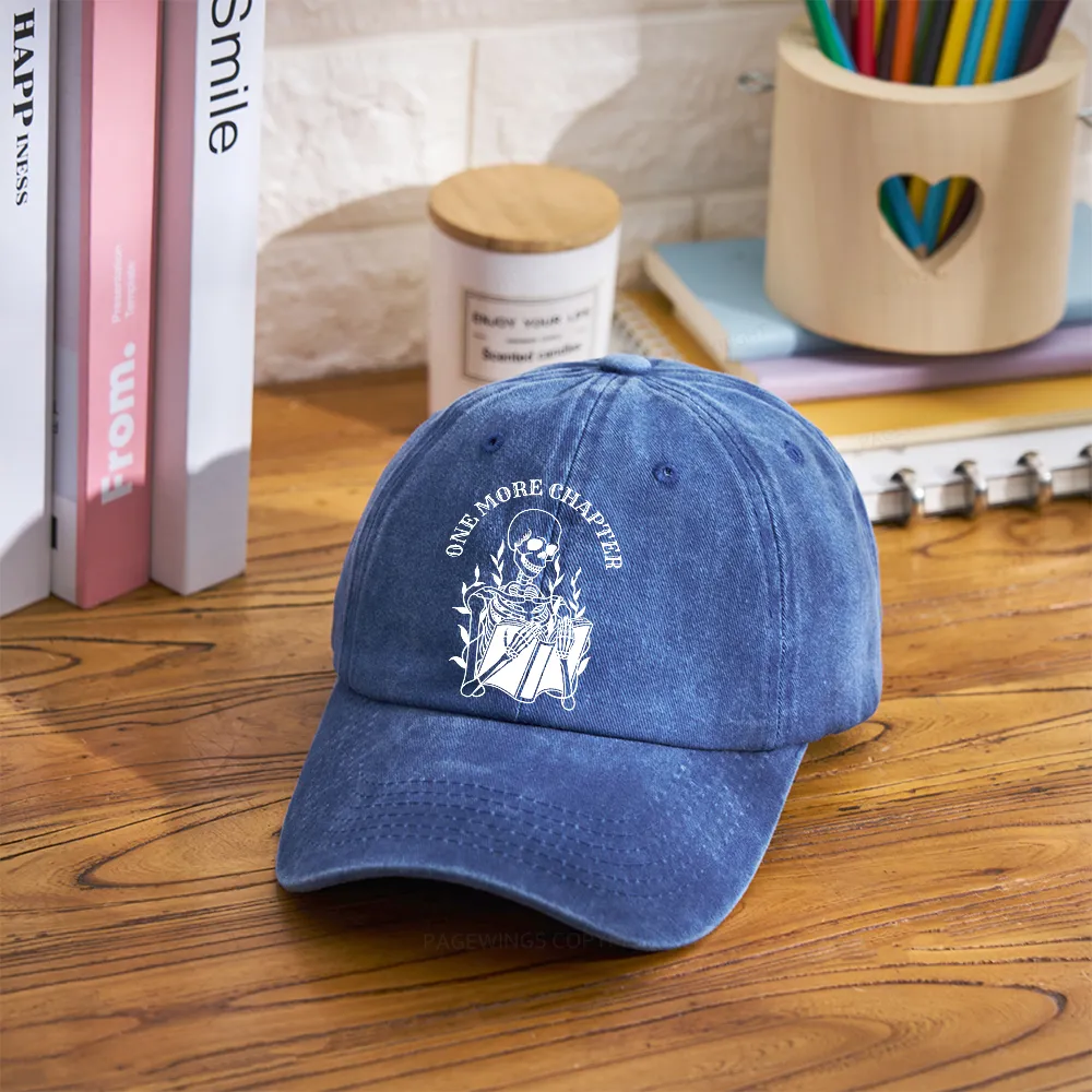 Pagewings One More Chapter Washed Cap