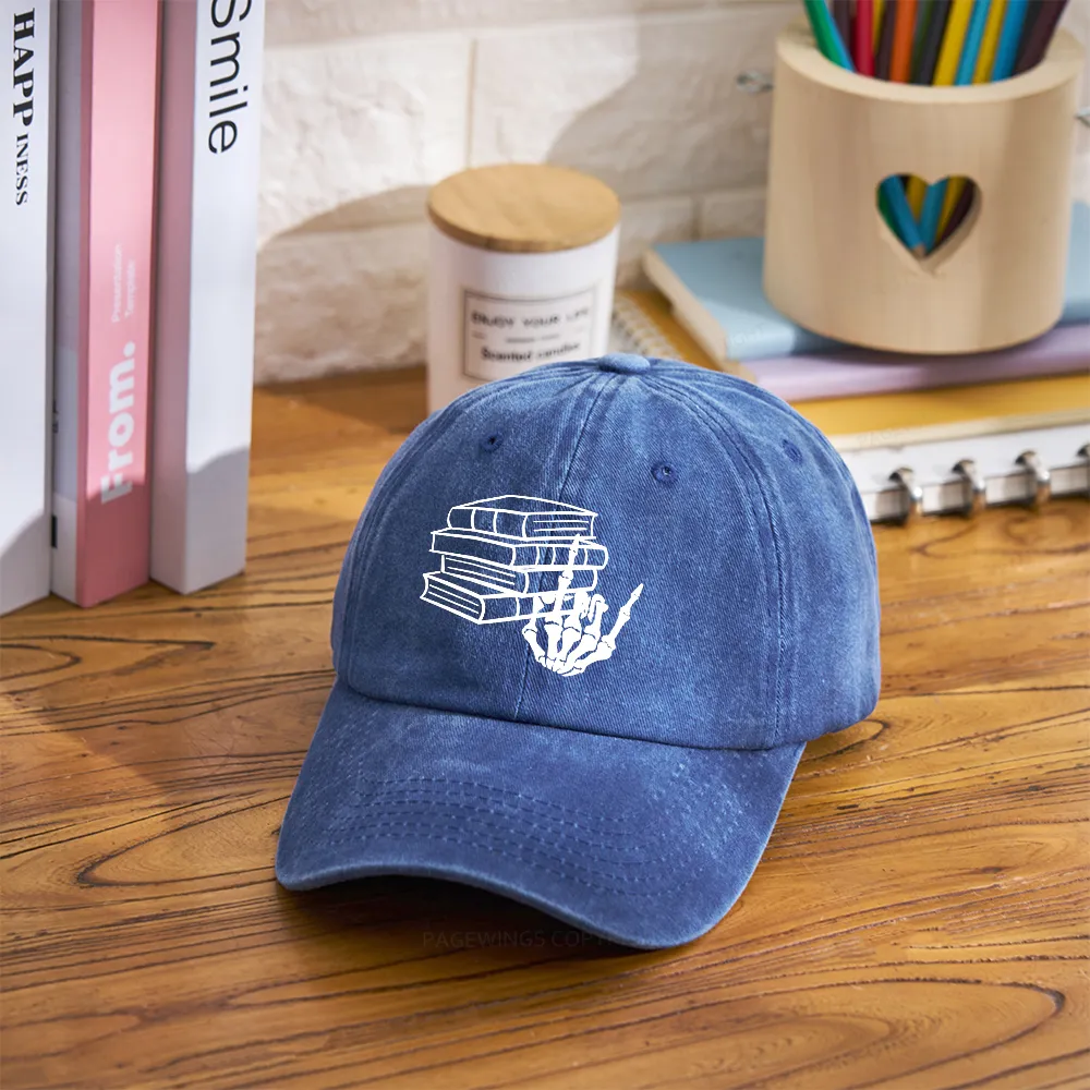 Pagewings One More Chapter Washed Cap