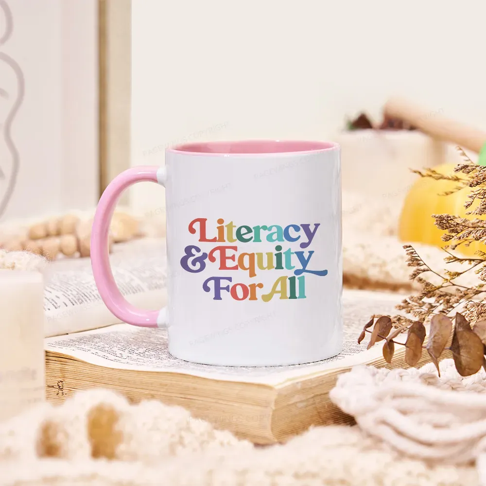 Pagewings Literacy & Equity For All Mug