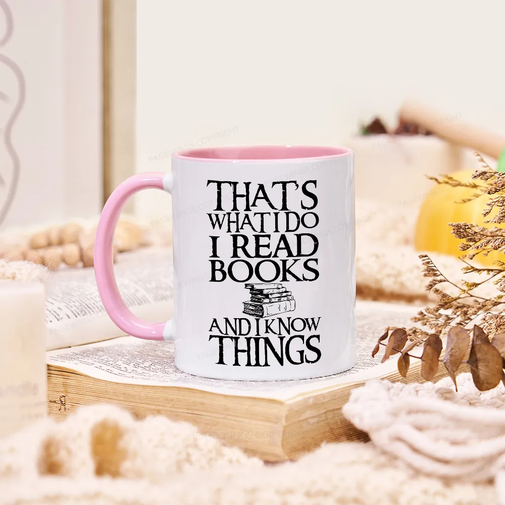 [Copy][Copy][Copy]Pagewings If It Involves Books And Pajamas Count Me In Mug
