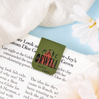 Pagewings Make Orwell Fiction Again Feathers Quotes Magnetic Bookmark
