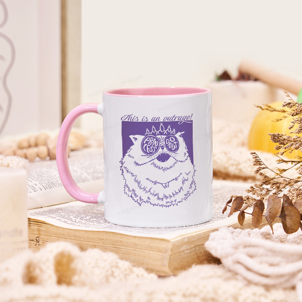 Pagewings Princess Donut Mug