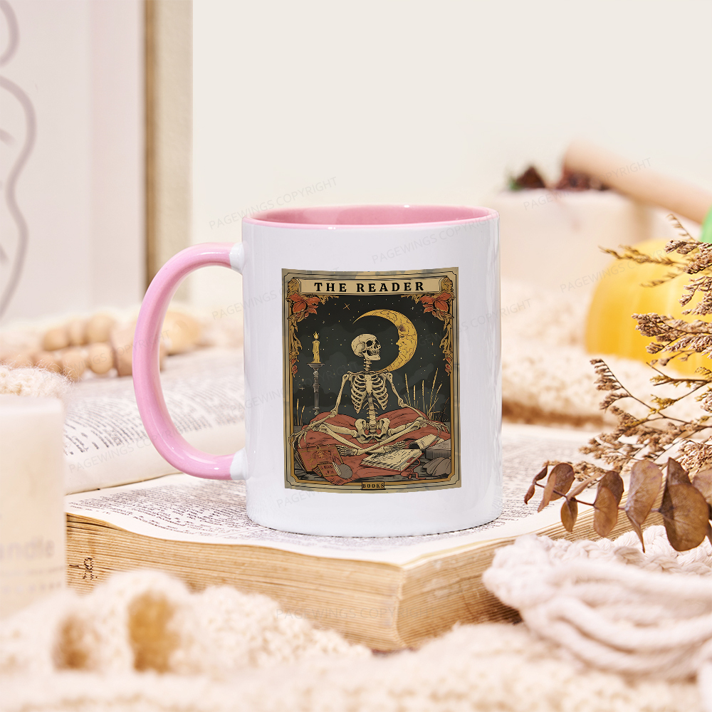 Pagewings The Reader Tarot Card Mug