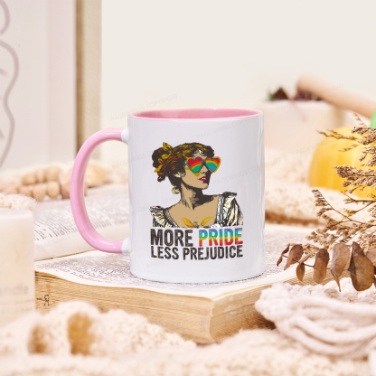 Pagewings More Pride Less Prejudice Mug
