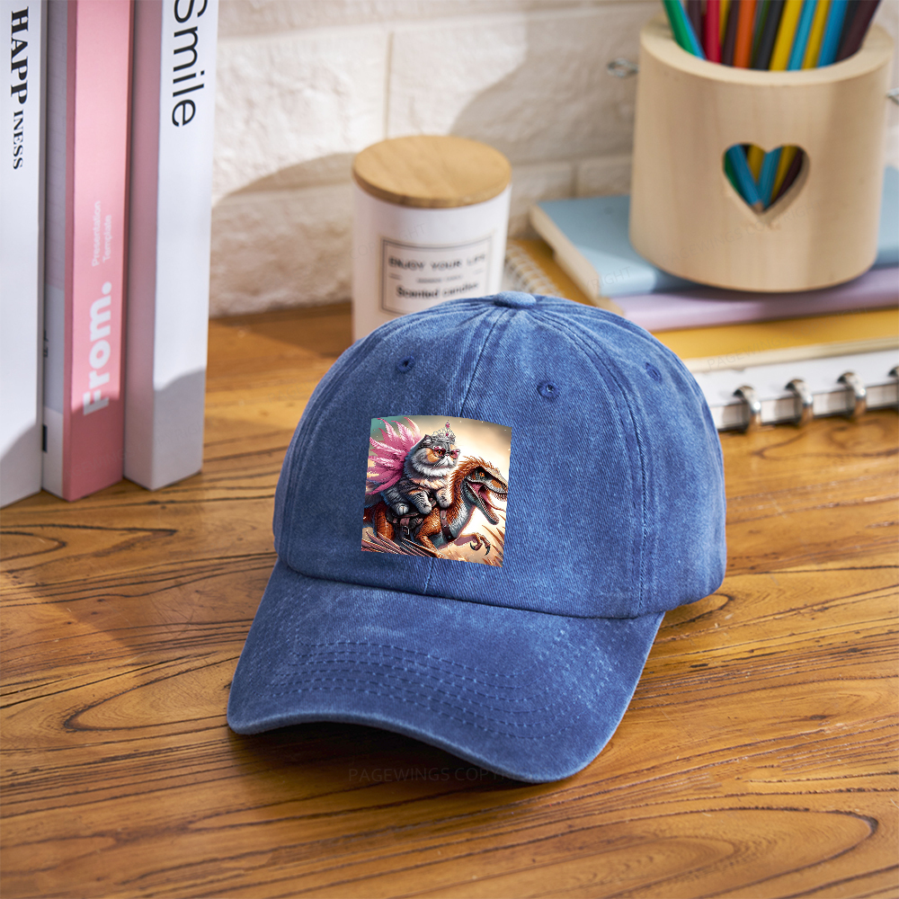 Pagewings Dungeon Crawler Washed Cap