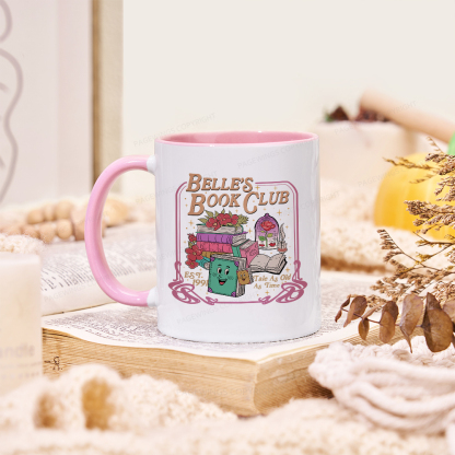 Pagewings Belle's Book Club Mug