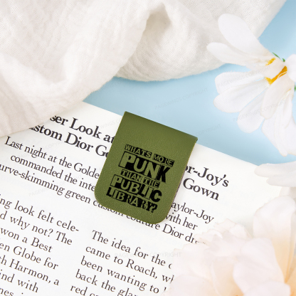 Pagewings What‘s More Punk Than the Public Library Magnetic Bookmark