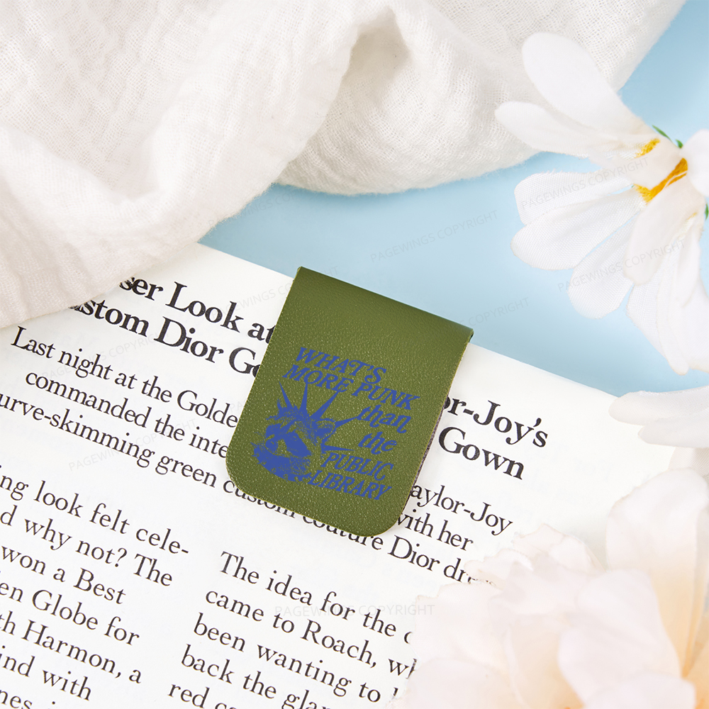 Pagewings What’s More Punk Than The Public Library Magnetic Bookmark