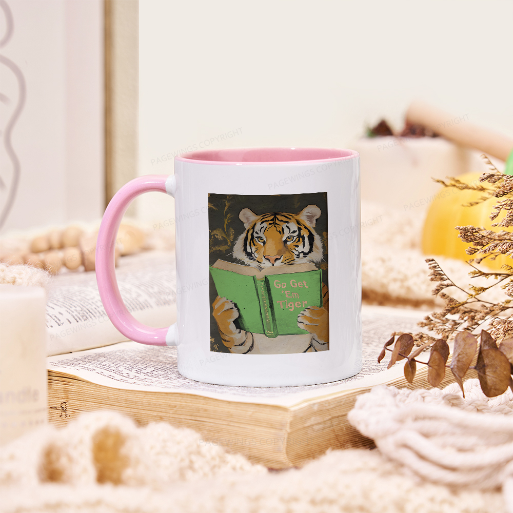 Pagewings Motivational Tiger Mug