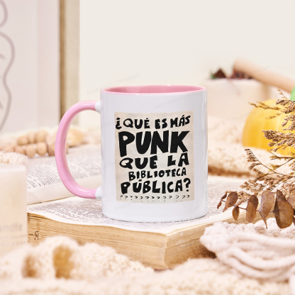 Pagewings What's More Punk Than The Public Library Mug