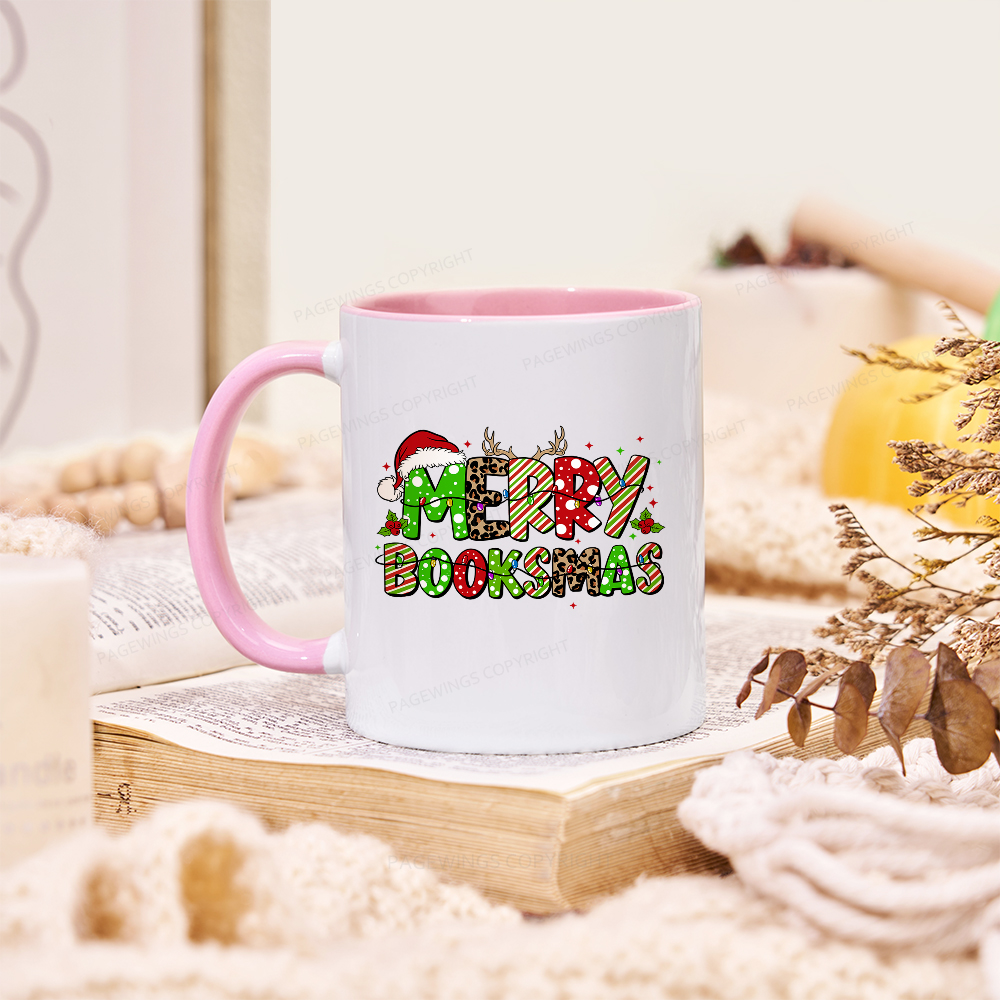 Pagewings Merry Booksmas Mug