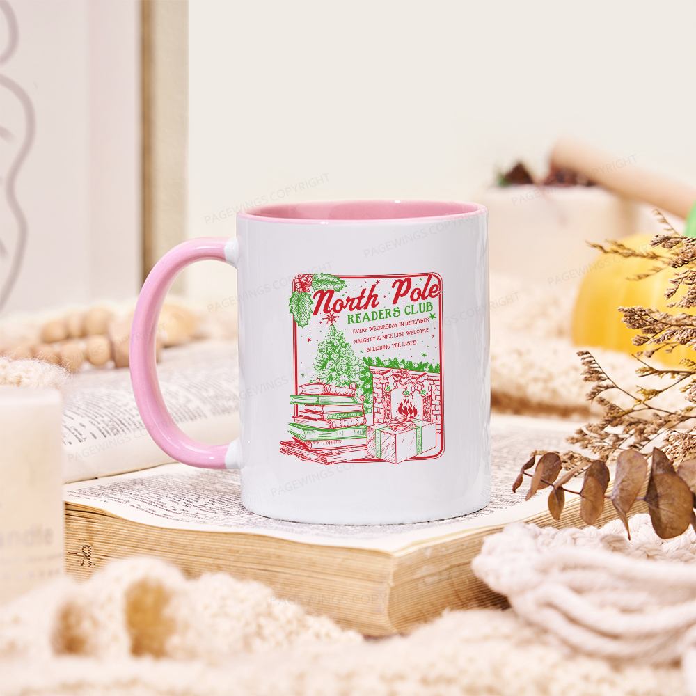 Pagewings Bookish Christmas Mug