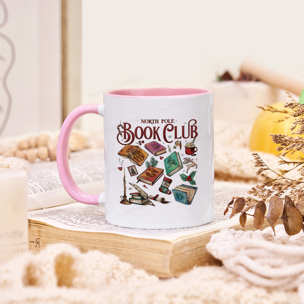 Pagewings SJM Book Club Christmas Mug