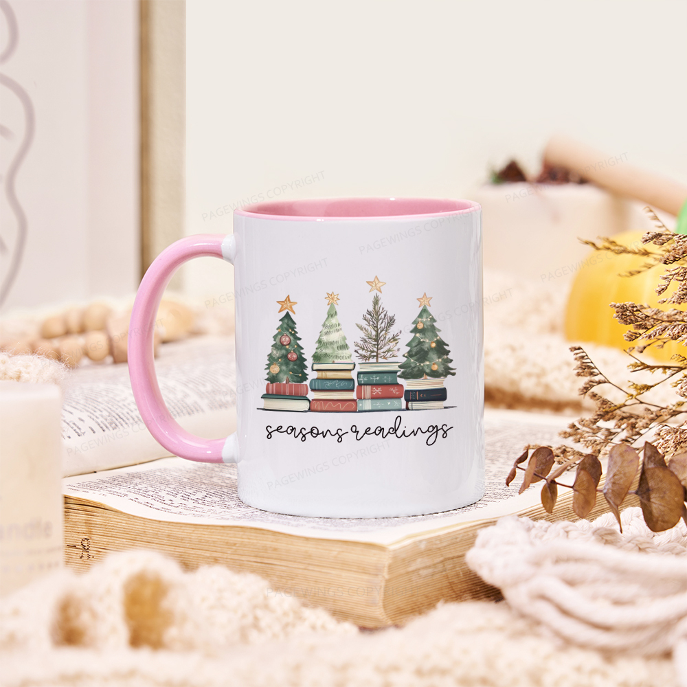 Pagewings Bookish Christmas Mug