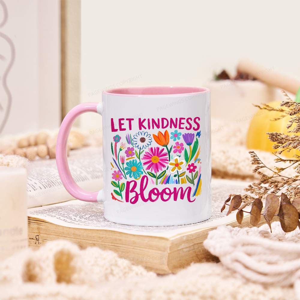 Pagewings Let Kindness Bloom Mug