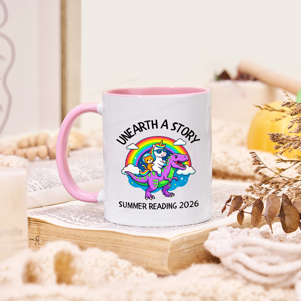 Pagewings Summer Reading Mug