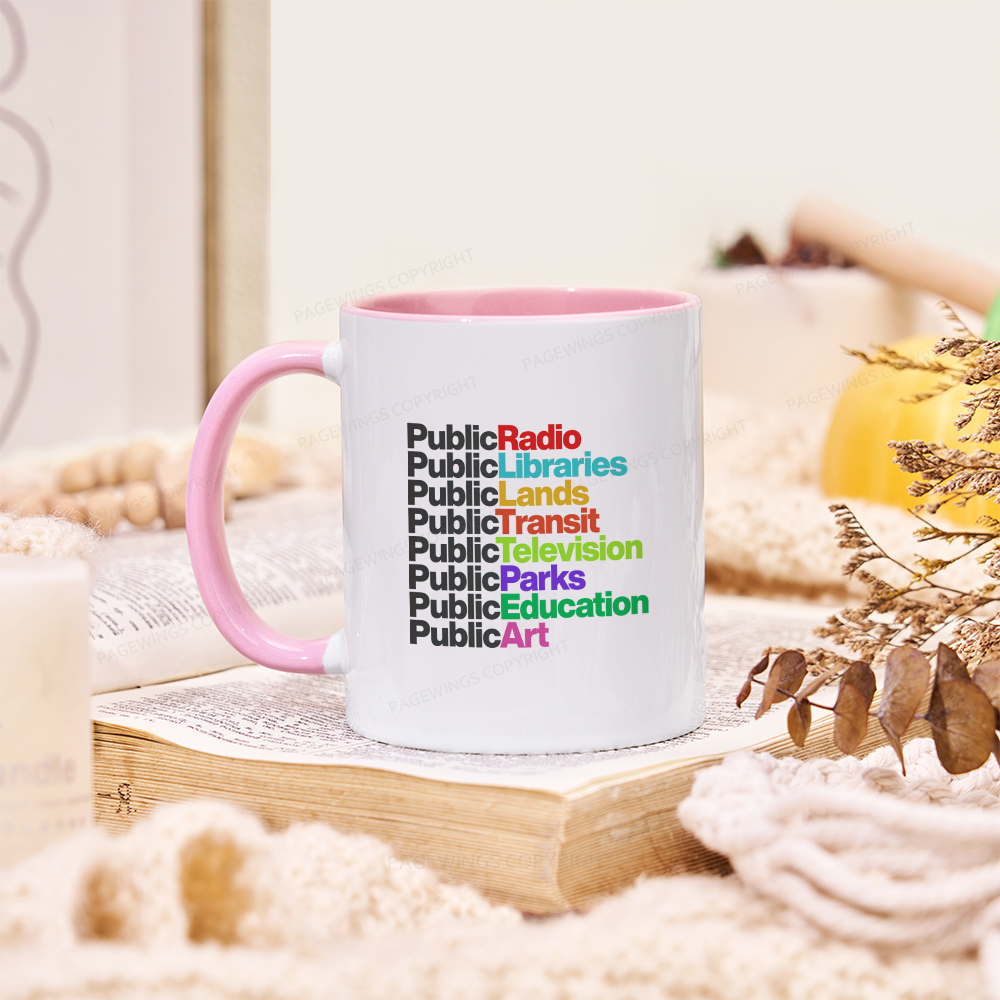 Pagewings Public Libraries Mug
