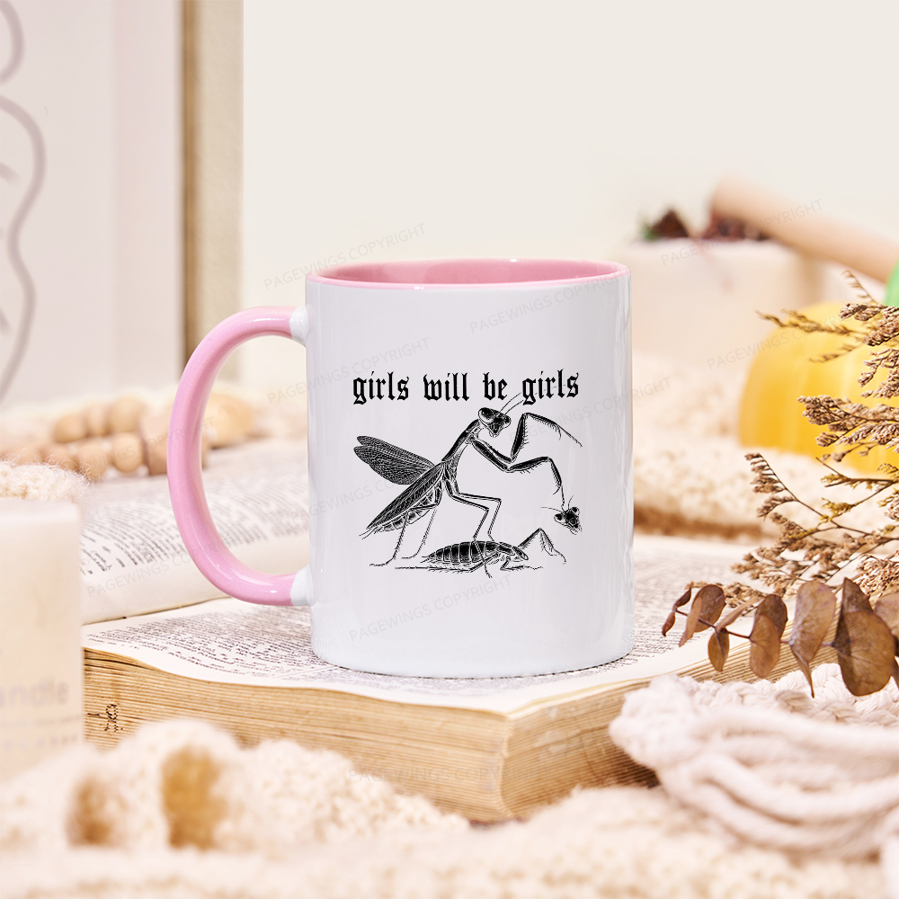 Pagewings Girls Will Be Girls Mug