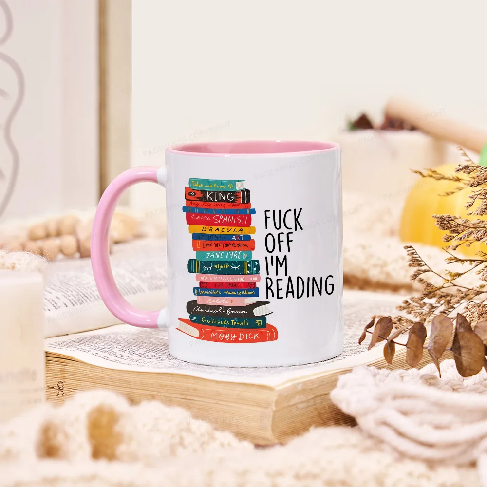 Pagewings I'm Reading Books Mug