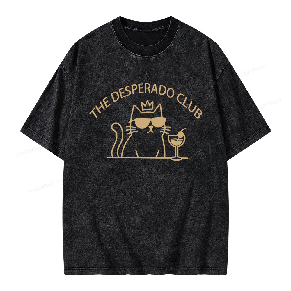 Pagewings Desperado Club Unisex Washed T-shirt
