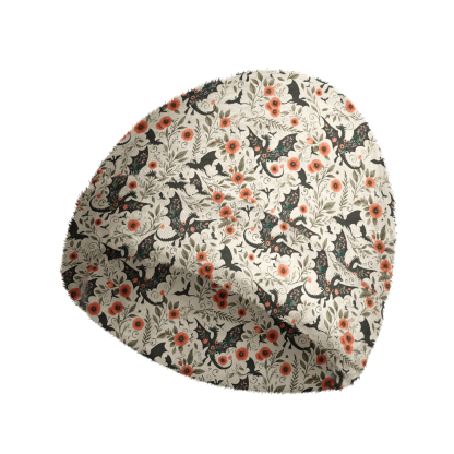 Pagewings Book Dragon Knit Patterned Beanie