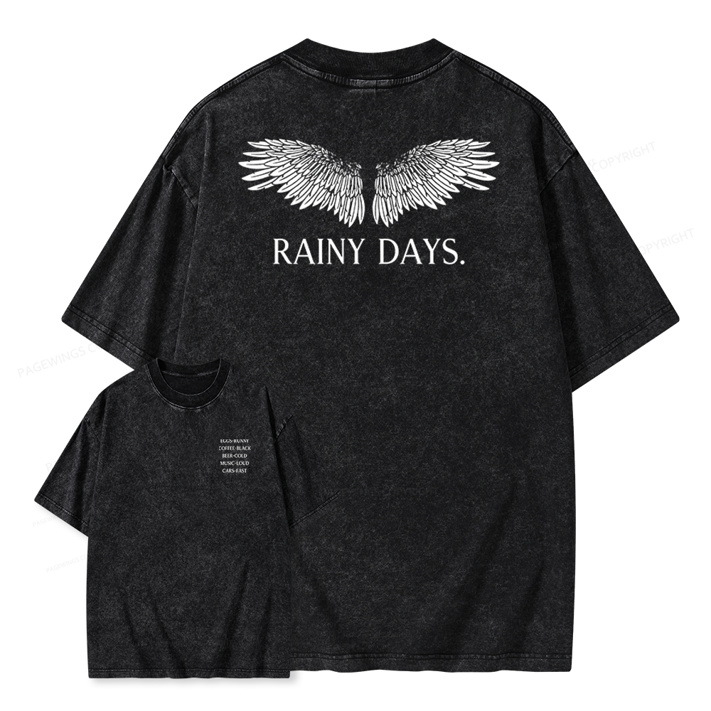 Pagewings Romance Literature Nerd Unisex Washed T-shirt