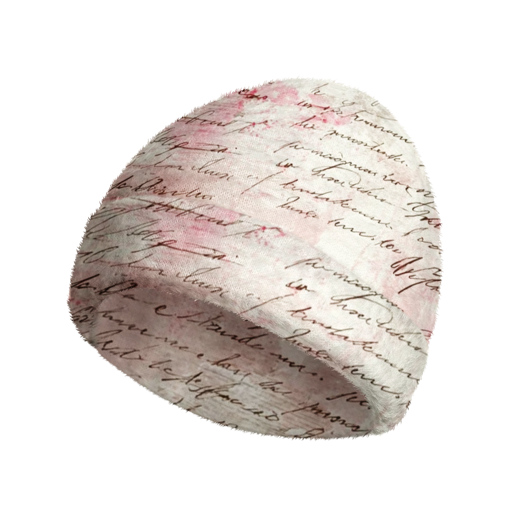 Pagewings Bookish Vibe Knit Patterned Beanie