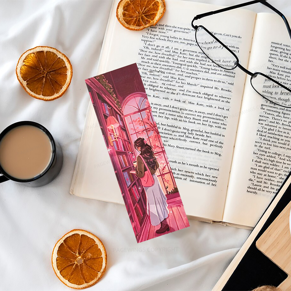 Pagewings Romance Bookstore Bookmark