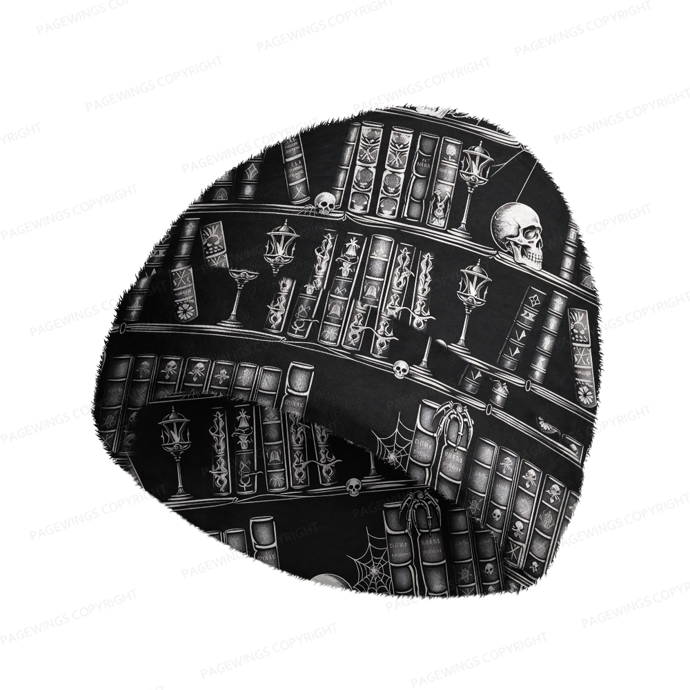 Pagewings Dark Romance Book Lover Knit Patterned Beanie