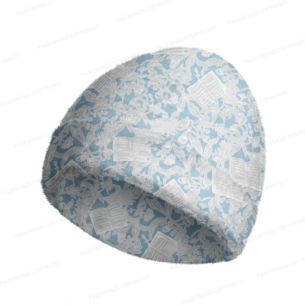 Pagewings Bookish Vibe Knit Patterned Beanie