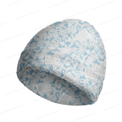Pagewings Bookish Vibe Knit Patterned Beanie